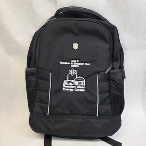 Victorinox Journey 2.0 Universal Backpack 16" Black Embroidered, Swiss Army NWT
